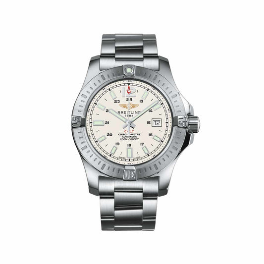 BREITLING COLT H AUT ACE PIEL PLATA