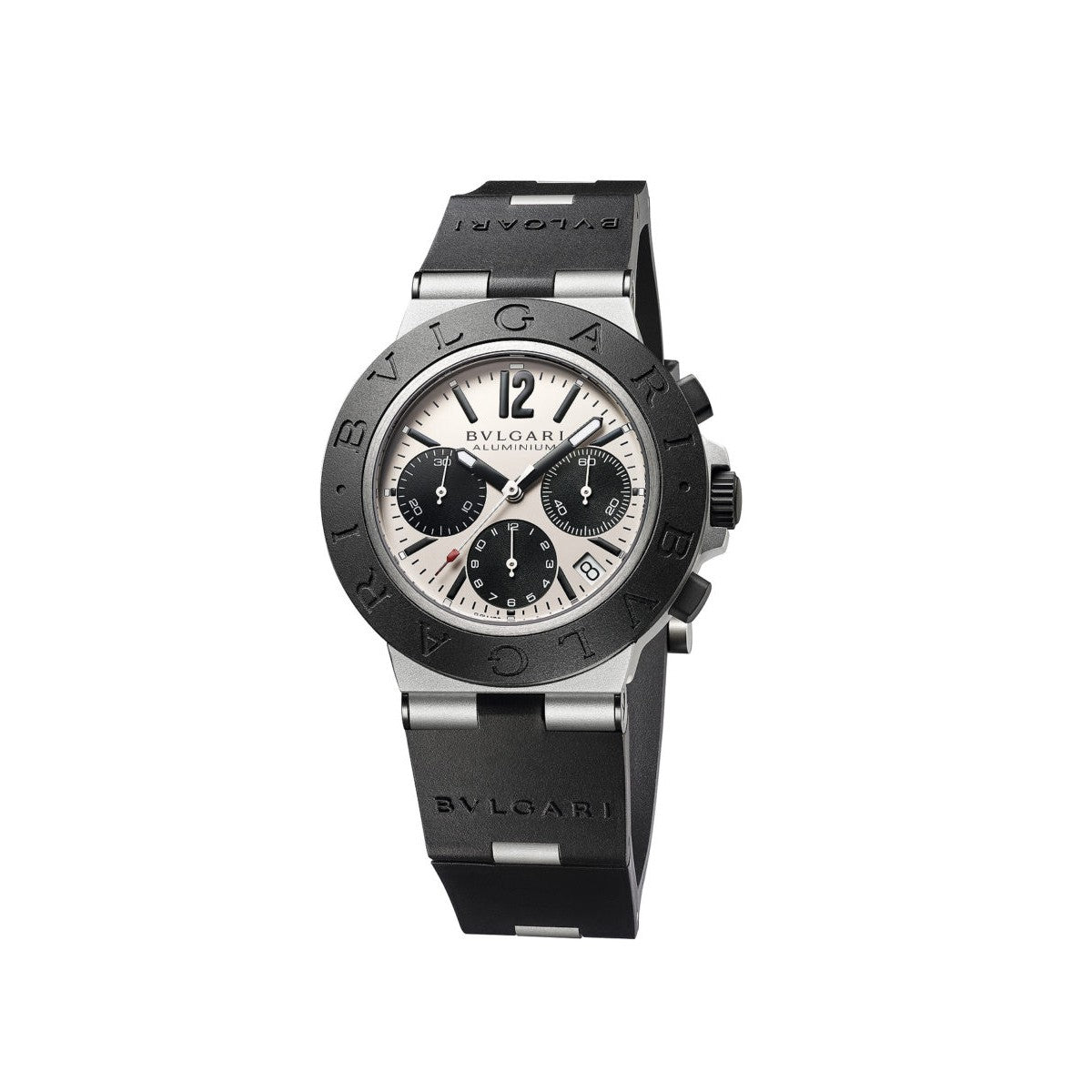 BULGARI ALUMINIUM CHRONO NEGRO 40MM