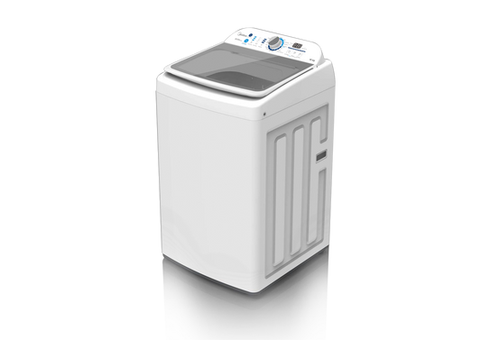 LAVADORA MIDEA CARGA SUPERIOR MODELO MLTI16D2SEGDW  16KG SISTEMA DE LAVADO ULTRA ECOSENSING BLANCO CON PANEL BLANCO
